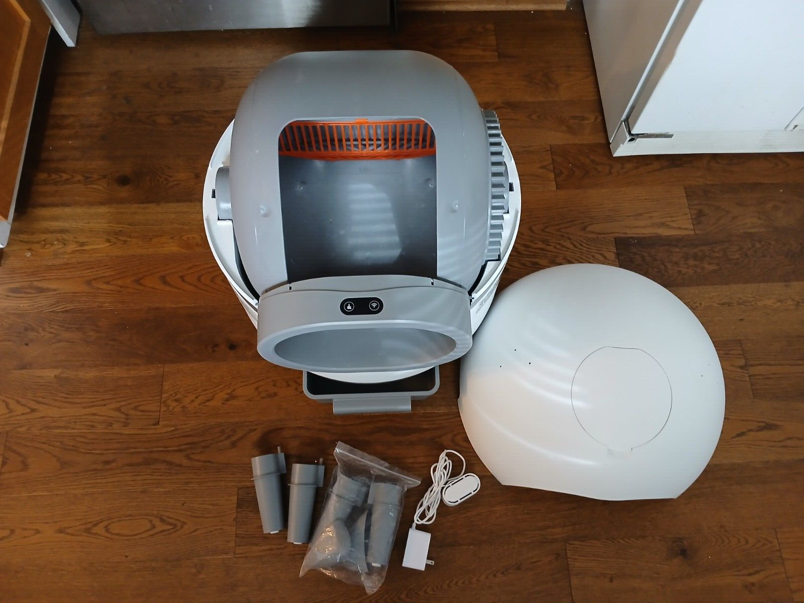 Self Cleaning Cat Litter Box, Large Automatic Litter Cat Box With APP