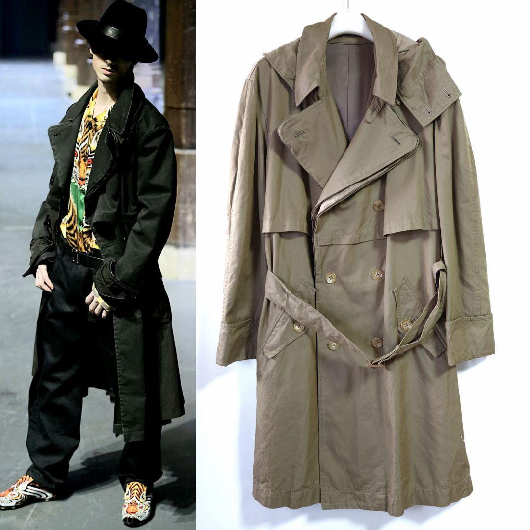 06Aw Yohji Yamamoto Pour Homme Trench Coat | eBay 06Aw Yohji Yamamoto Pour Homme Trench Coat | eBay