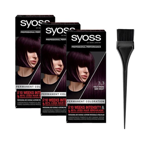 3 x Syoss Dark Violet 3-3 Permanent Hair Color Vibrant Long Lasting Value Pack 6427546015147 | eBay 3 x Syoss Dark Violet 3-3 Permanent Hair Color Vibrant Long Lasting Value Pack 6427546015147 | eBay