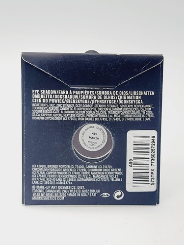 MAC Eyeshadow Refill Pro Palette Pan - Marsh Satin - New In Box Free Shipping - Picture 2 of 2