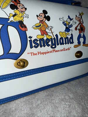 【Loungefly】Disneyland 70周年 レトロ ミキフレ クロスボディ Loungefly】Disneyland 70周年 レトロ ミキフレ クロスボディ