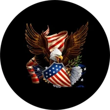 American Eagle Shield Tire Covers