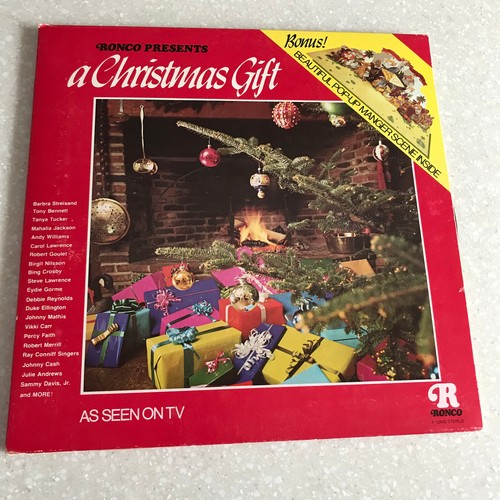 1974 RONCO Pop Up Christmas Display Holiday LP Vinyl Record Various BING CROSBY - Picture 11 of 20