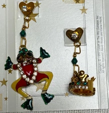 VINTAGE LUNCH AT THE RITZ  Frog Prince Snack 1997 on card never worn! LIKE NEW!