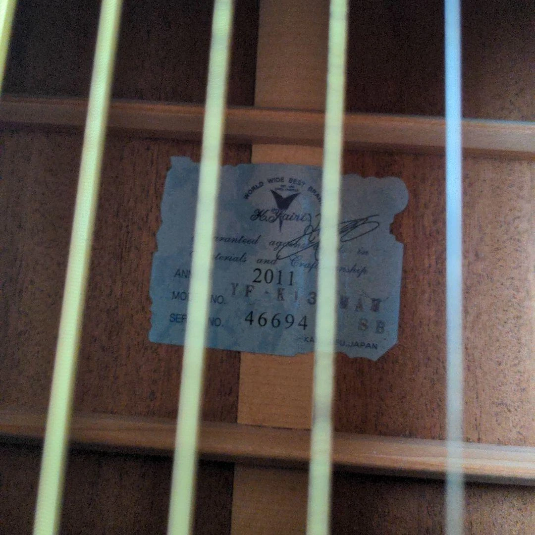 K.Yairi Acoustic Guitar Yf-K13