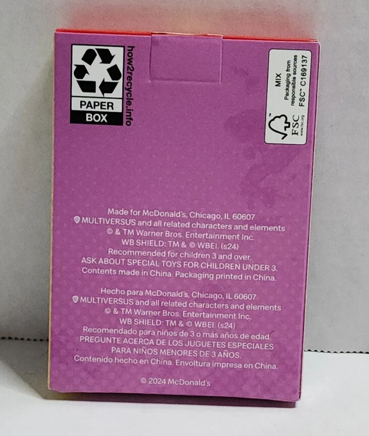 MC DONALDS HAPPY FOOD 2023 - MULTIVERSO - BATMAN ADVENTURE TIME Foto 2 de 2