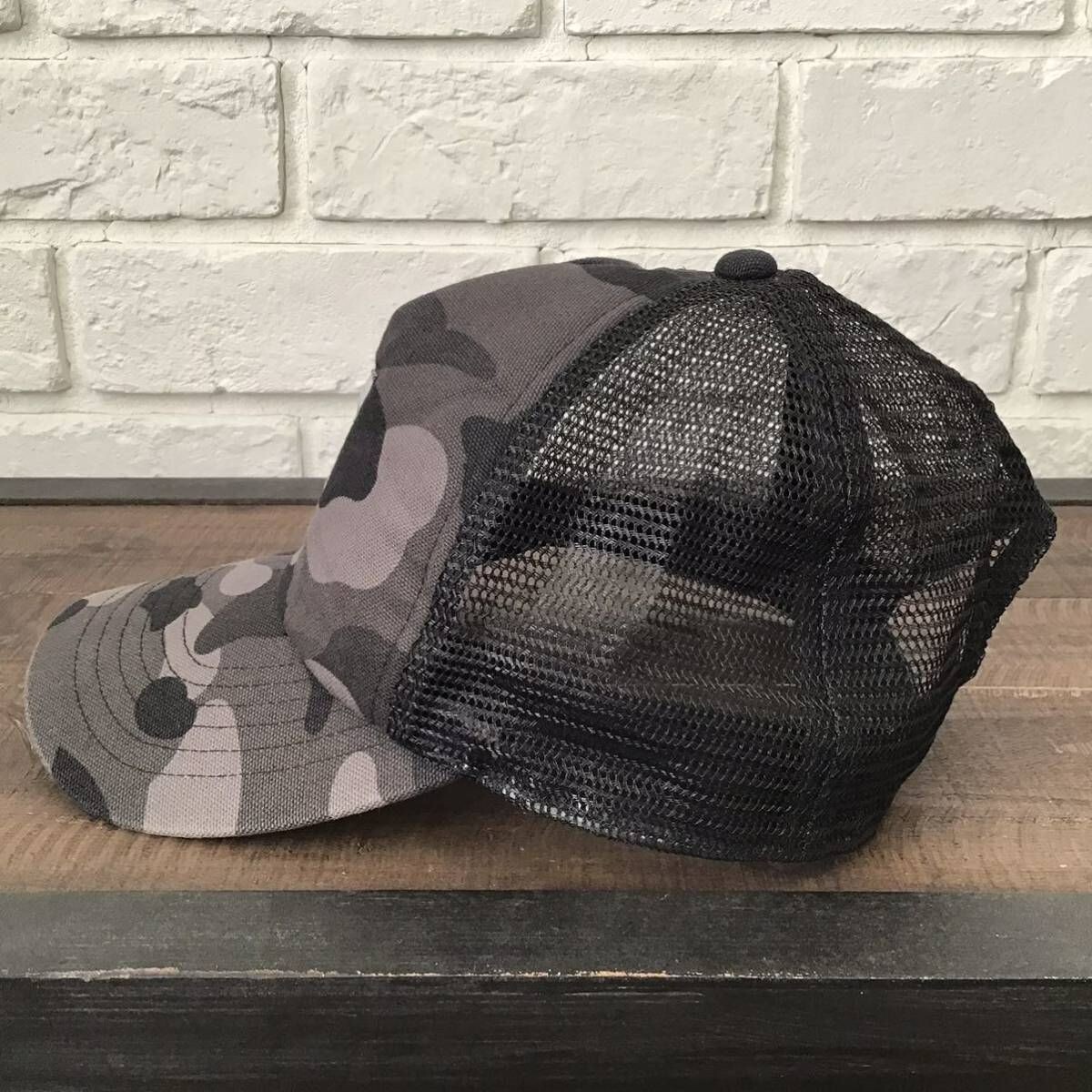 Carhartt x A BATHING APE BAPE snapback cap trucker hat cap Carhartt x A BATHING APE BAPE snapback cap trucker hat cap