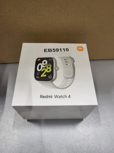 Redmi Watch 4 Smartwatch - Used, Good Condition, Silver Case, Gray Band - 第 1/8 張圖片