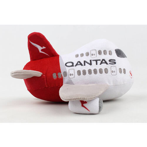 Juguete de peluche Daron adorable avión Qantas avión estilizado en material de felpa - Imagen 2 de 3