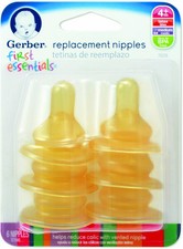 gerber first essentials nipples slow flow