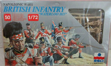 ESCI 1/72nd scale plastic set 215 Napoleonic War British Infantry