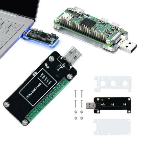 1Pc USB Dongle Module Acrylic Expansion Board For Raspberry Pi Zero / W - Afbeelding 12 van 12