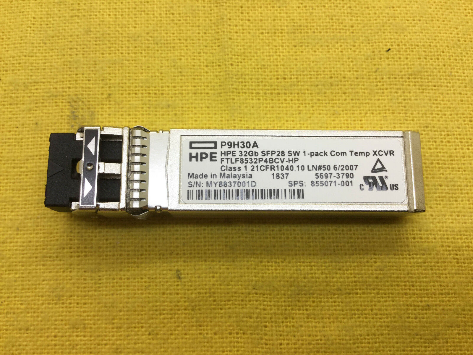 Genuine HPE P9H30A  32G SFP+ 855071-001 FOR 868141-001, P9M76A
