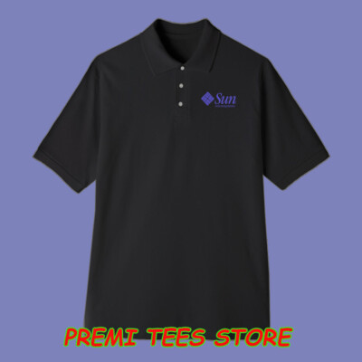 Sun Microsystems Company Men's Printed Black Size S-3XL
