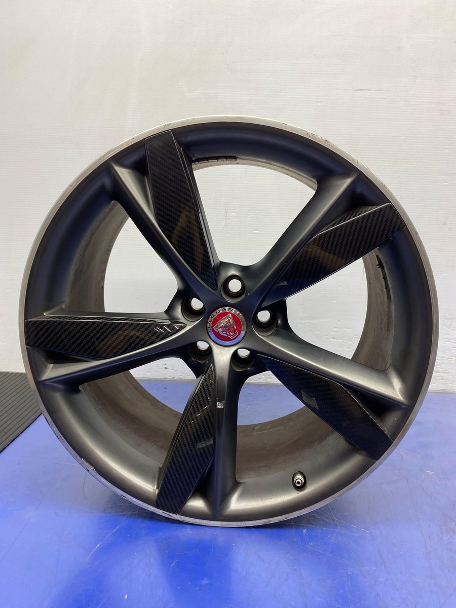 2014 - 2021 JAGUAR F-TYPE X152 COUPE OEM 20X10.5 WHEEL W/ CARBON