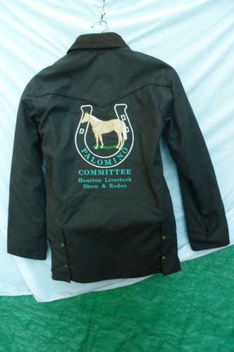 Schaefer Houston Livestock Show Horse Riding Coat  Jacket  Palomino