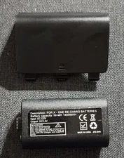 New Rechargeable Battery Back And Cover For Xbox One Controller Black 