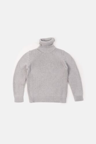NWT Subellotti Collection Men's Dolce Far Niente turtleneck Gray Made in Italy - 第 1/6 張圖片