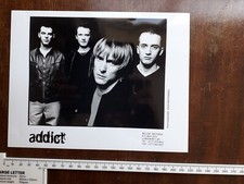 ADDICT (Band).  Original Press Promo B&W Photo 8 x 6 inch Excellent Condition