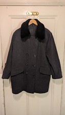 Bon Marche Coat With Faux