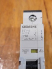 5SY41 MCB C10 SIEMENS single pole circuit breaker