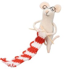 WHOLESALE PBK Felted Christmas Grandma Mouse Knitting Mouse Critter
