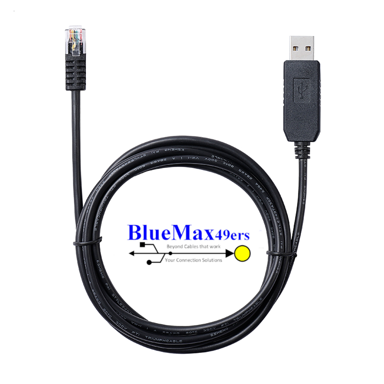 Unitronics Programmable Logic Controller (PLC) USB Communication Cable CBL-UN6P6