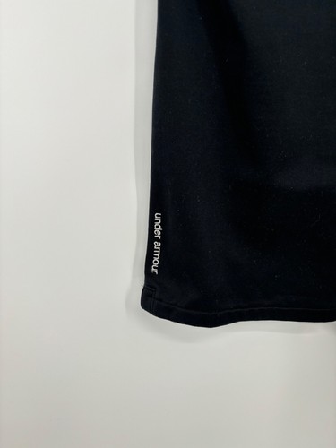 Felpa Under Armour uomo piccola semi aderente nera logo con coulisse - Foto 6 di 6