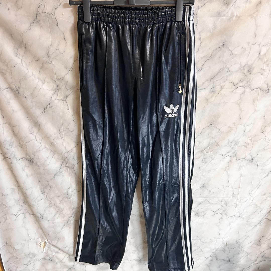adidas CHILE62 Track Pants M Black Coated Japan Exclusive