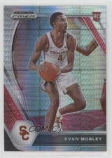 2021-22 Panini Prizm Draft Picks Hyper Prizm Evan Mobley #2 07mp