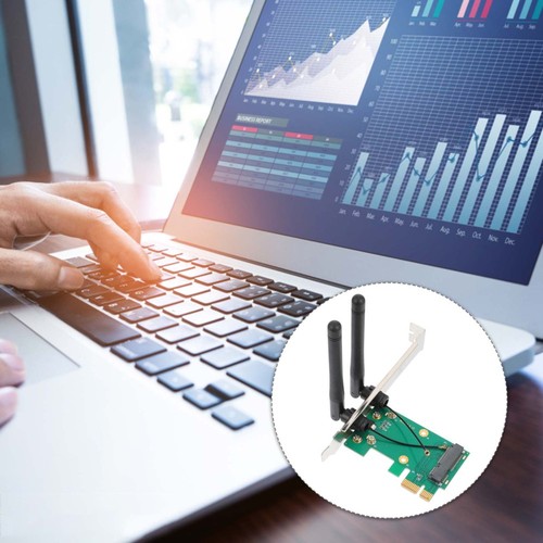 Wireless Network Card Forwarding PCI Express Adapter PCI-E to Computer - 第 7/12 張圖片