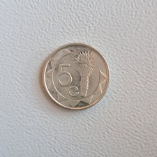 5 Cent M&uuml;nze aus Namibia von 2009 (sehr sch&ouml;n)