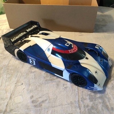 Vtg HPI Super Nitro RS4 Toyota GT-One 4WD RC Car Kit Rare Purple