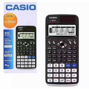 Casio FX-991EX ClassWiz Calculatrice scientifique 552 Fonctions Ingénierie avancée