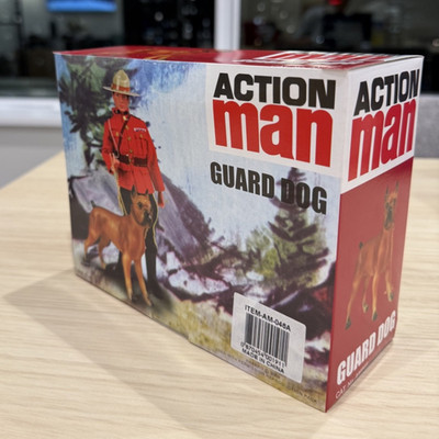 Palitoy Action Man 40th Anniversary AM046 GUARD DOG Seal Box SHIP from CANADA