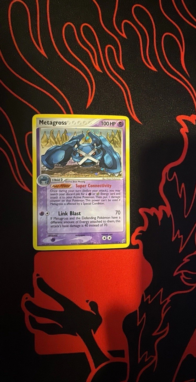 Pokémon Metagross EX Deoxys #11/107 Holo Rare NM