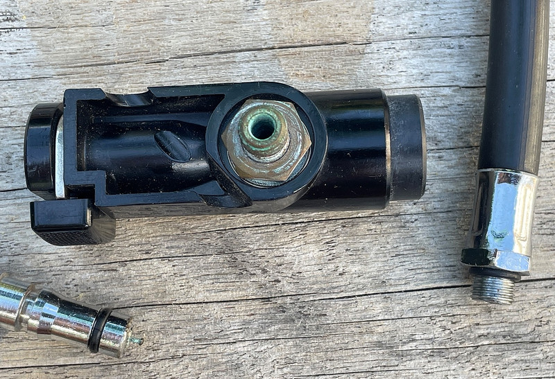 Vintage US Divers/ Aqualung Buoyancy Compensator Inflator w/ Hose