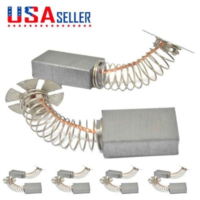 5X Carbon Brushes For AEG 19-005 WSA2100 (348826) Angle Grinder
