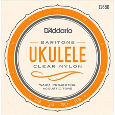 D'Addario EJ65B Pro-Arte Custom Extruded Baritone Nylon Ukulele Strings