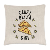 VerrüCkte Pizza MäDchen Stars Kissenbezug Scherz Tochter Kinder Essen Best Funny