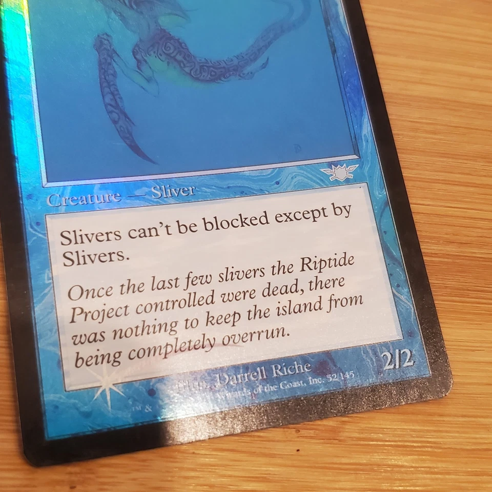 1x Shifting Sliver, Legions, Foil, Magic MTG LP A bit cloudy - Image 3 of 4