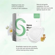 4 PCS Nano Microneedle Body Care Patch For Weight Loss & Young Skin Texture 