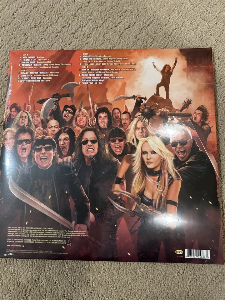 Ronnie James Dio -This Is Your Life Vinyl LP Tribute Album New SEALED - Image 3 of 4