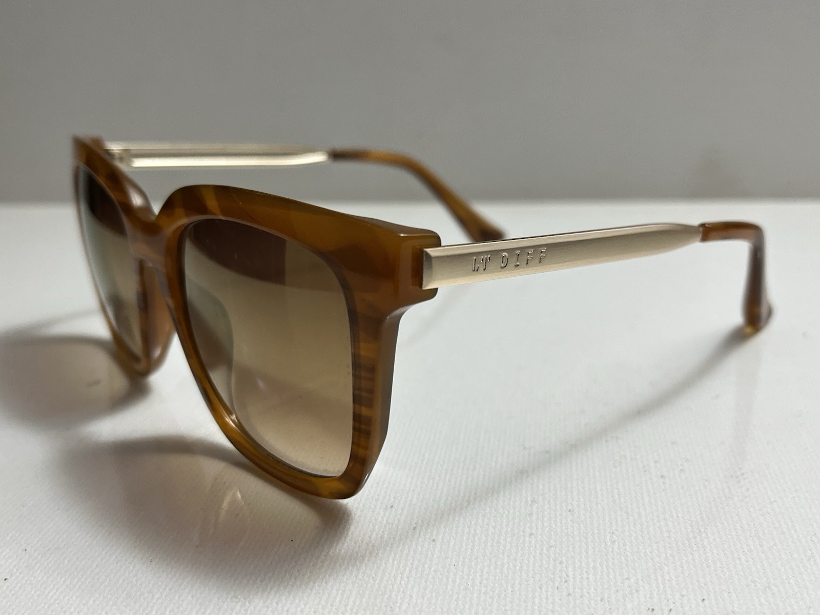 Diff  Eyewear Hailey Tortoise Shell Sunglasses - image 2