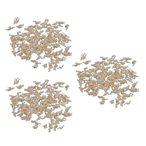 300x 87th Model Seated People Figures Landscape Microscopic Photo Props - Picture 1 of 7
