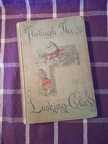 THROUGH THE LOOKING GLASS PEOPLES EDITIONS 1898 HARDBACK LEWIS CARROLL