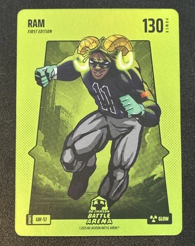 Bo Jackson Battle Arena Ram Green Glow #GBF-57