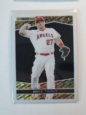 2021 Topps Chrome Update Series Black Gold Mike Trout #BGC-3