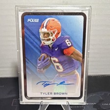 Pulse Trading Cards 2024 Premiere Tyler Brown #PF-TYB Autograph Football Card