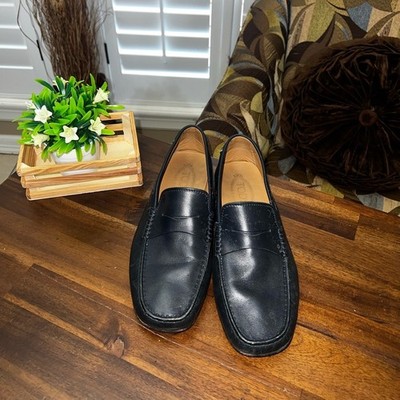 TOD'S TODS driving shoes moccasins Men size 7 Navy Blue